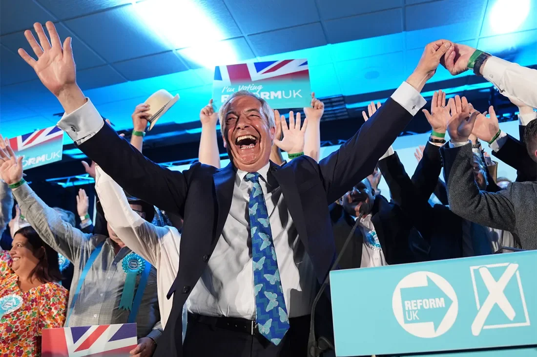 Reform UK İngiltere Seçimlerinde Statükoyu Sarstı